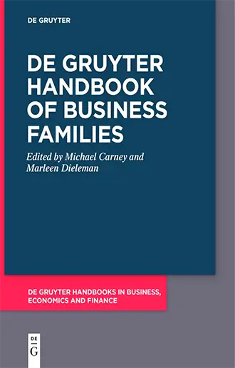 De Gruyter Handbook of Business Families v1